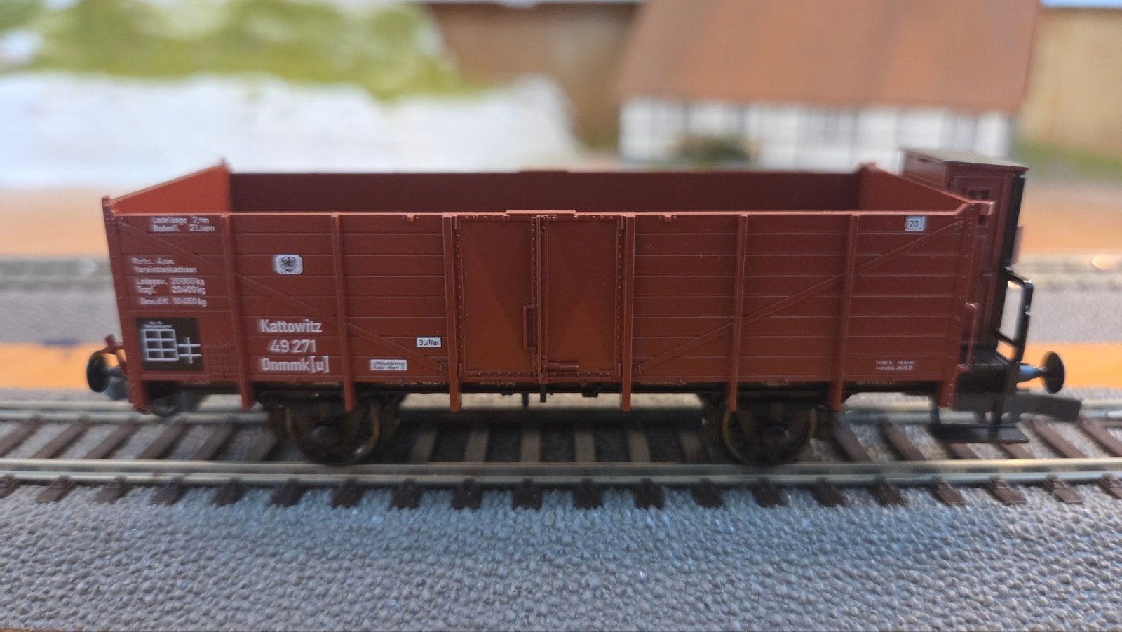 Fleischmann 5811 K Goederenwagon Katlowitz 49 271, Hobby en Vrije tijd, Gelijkstroom, Fleischmann, Wagon, Ophalen of Verzenden