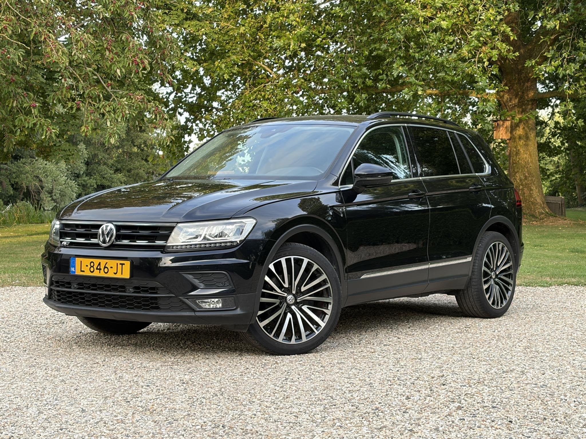 Volkswagen Tiguan 1.4 TSi Automaat, Auto's, Euro 6, 4 cilinders, 150 pk, Zwart