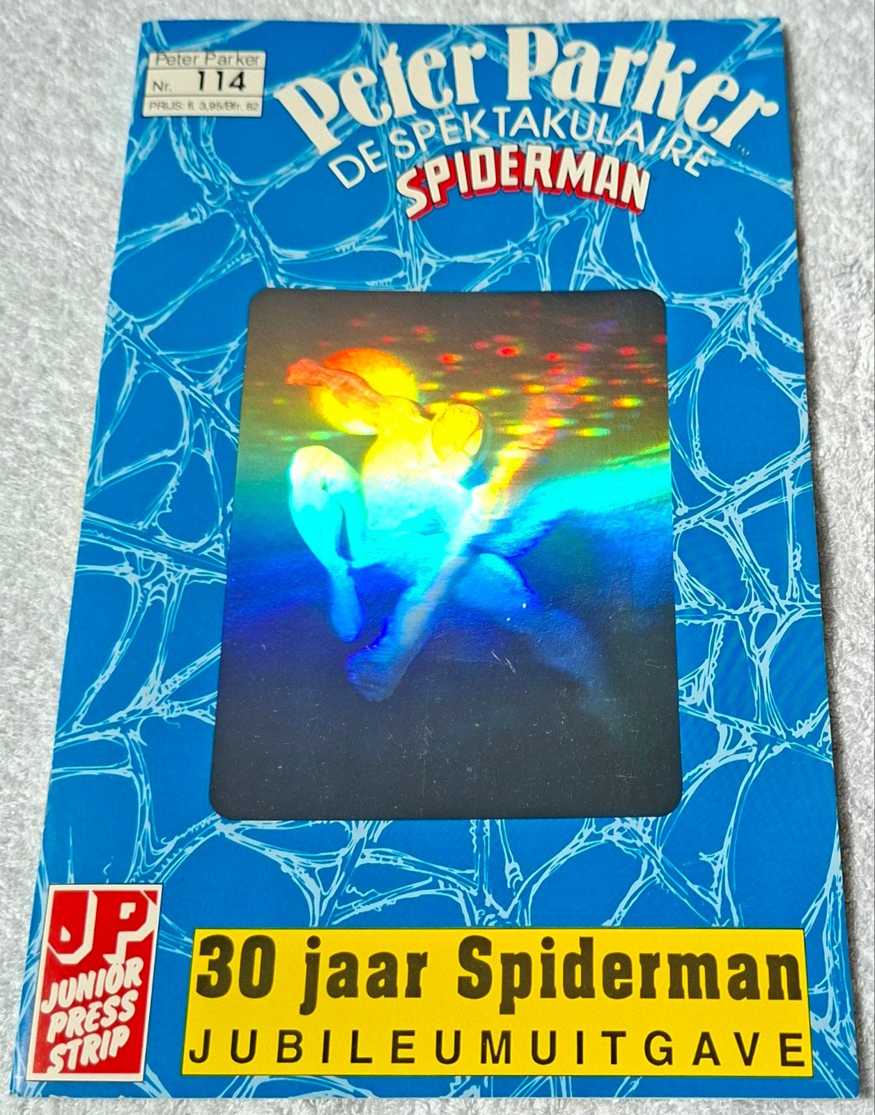PETER PARKER SPEKTAKULAIRE SPIDERMAN #114. JUNIORPRESS., Eén comic, Ophalen of Verzenden, Zo goed als nieuw, Europa
