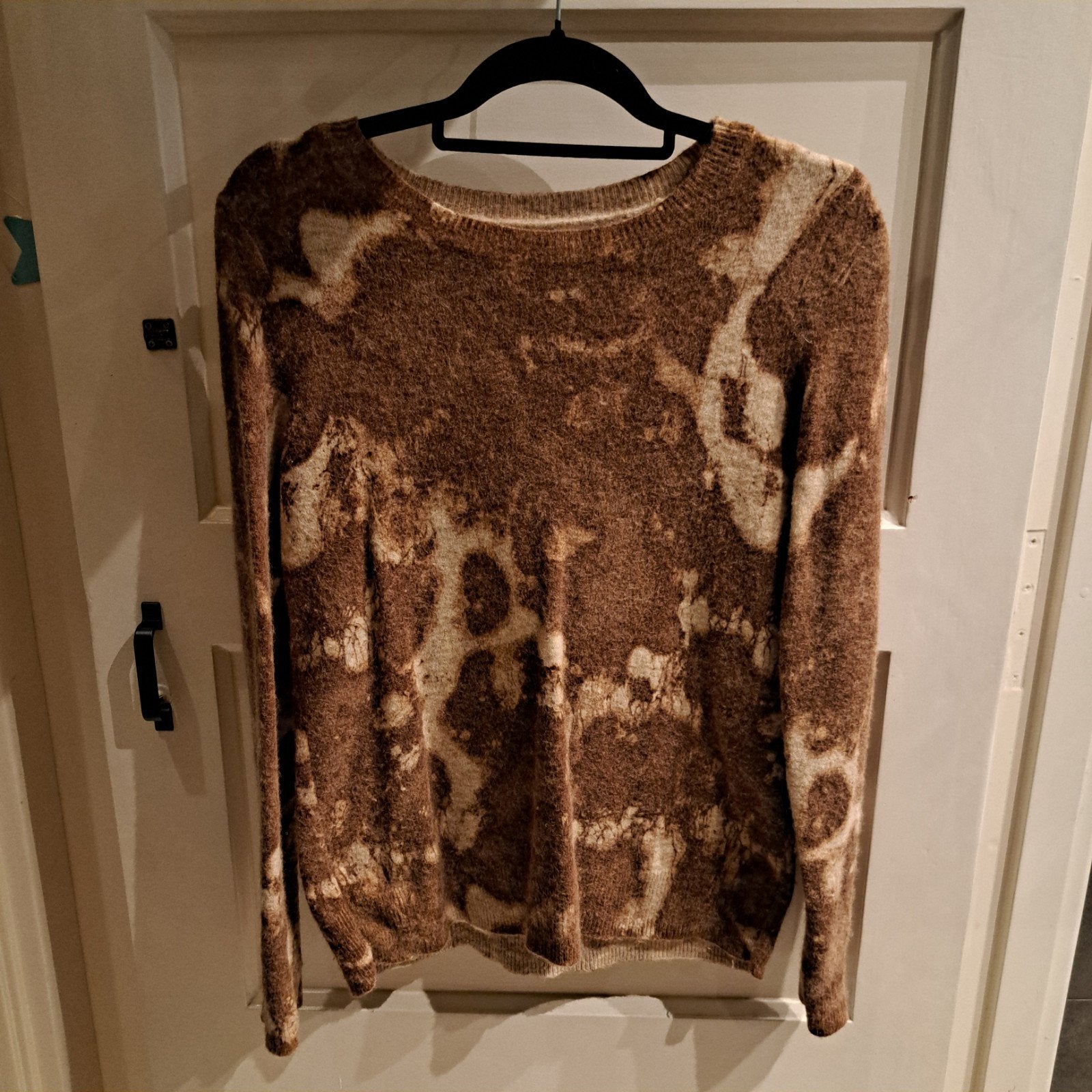 YAYA reversable trui maat s/m, Maat 38/40 (M), Bruin, Verzenden, Zo goed als nieuw
