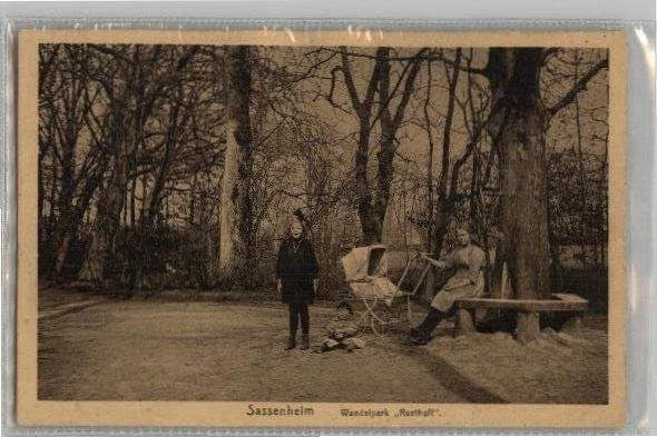 Sassenheim Wandelpark Rusthoff, Verzenden, 1920 tot 1940, Ongelopen, Zuid-Holland