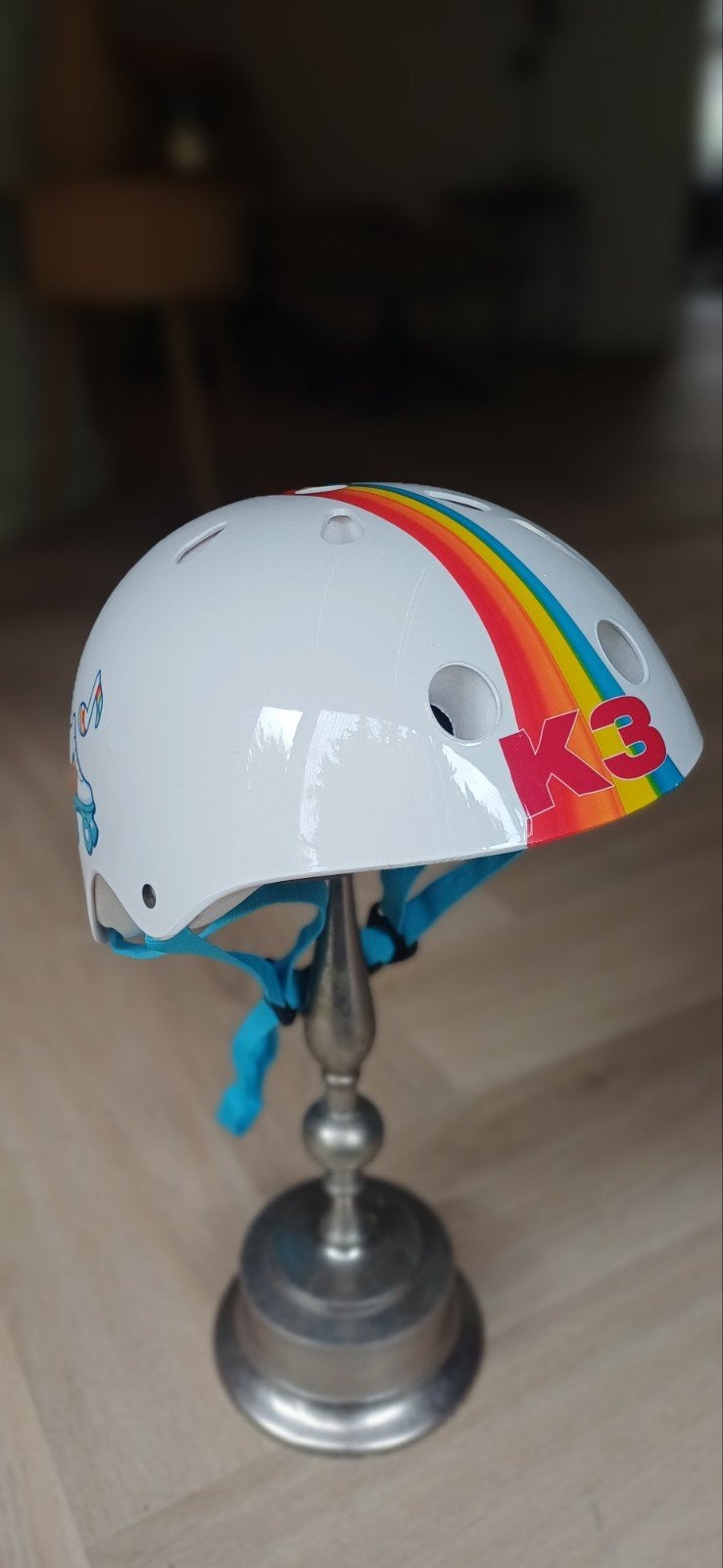 K3 Kinderhelm - Verstelbaar 48-56 cm, Fietsen en Brommers, Meisje, Overige maten, Ophalen of Verzenden, Zo goed als nieuw