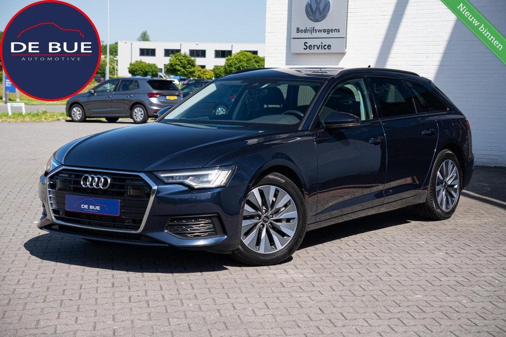Audi A6 Avant 50 TFSI e Quattro Edition|BTW|Matrix|Trekhaak|, Auto's, Automaat, Gebruikt, Zwart, 4 cilinders