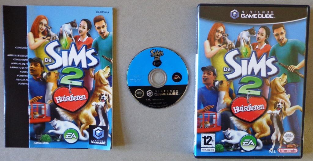 De Sims 2 Huisdieren voor de Nintendo GameCube Compleet, Spelcomputers en Games, Games | Nintendo GameCube, Zo goed als nieuw