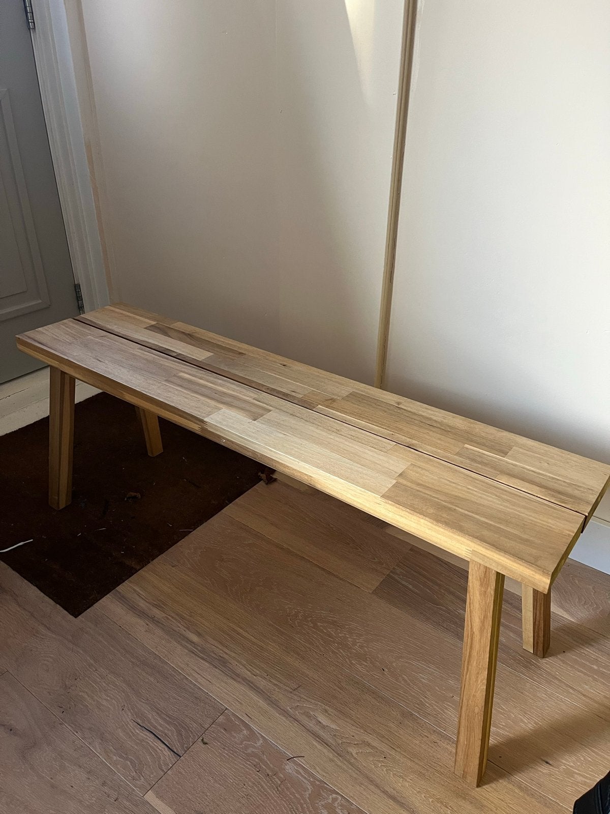 Ikea Skogsta bankje - Goede staat, Ophalen, Gebruikt, Bruin, Eén