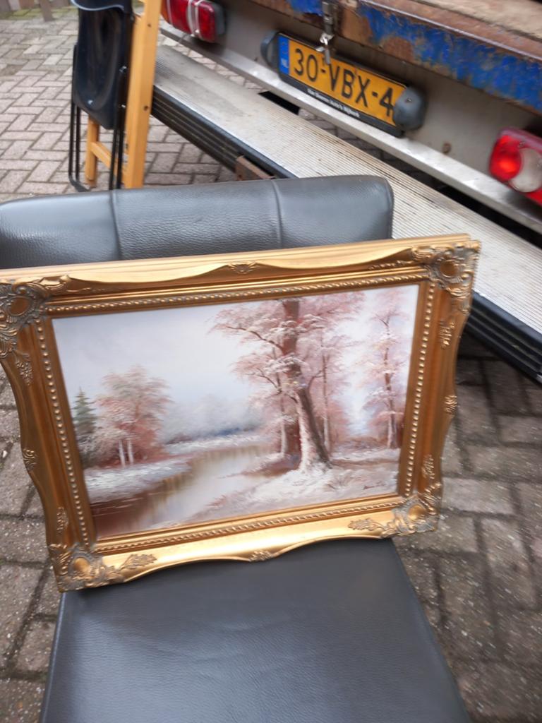 Mooie schilderij prijs € 35.00, Antiek en Kunst, Kunst | Schilderijen | Klassiek, Ophalen of Verzenden