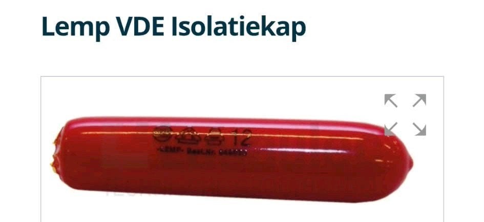 LEMP VDE Isolatiekap - Rood, Ophalen of Verzenden, Nieuw