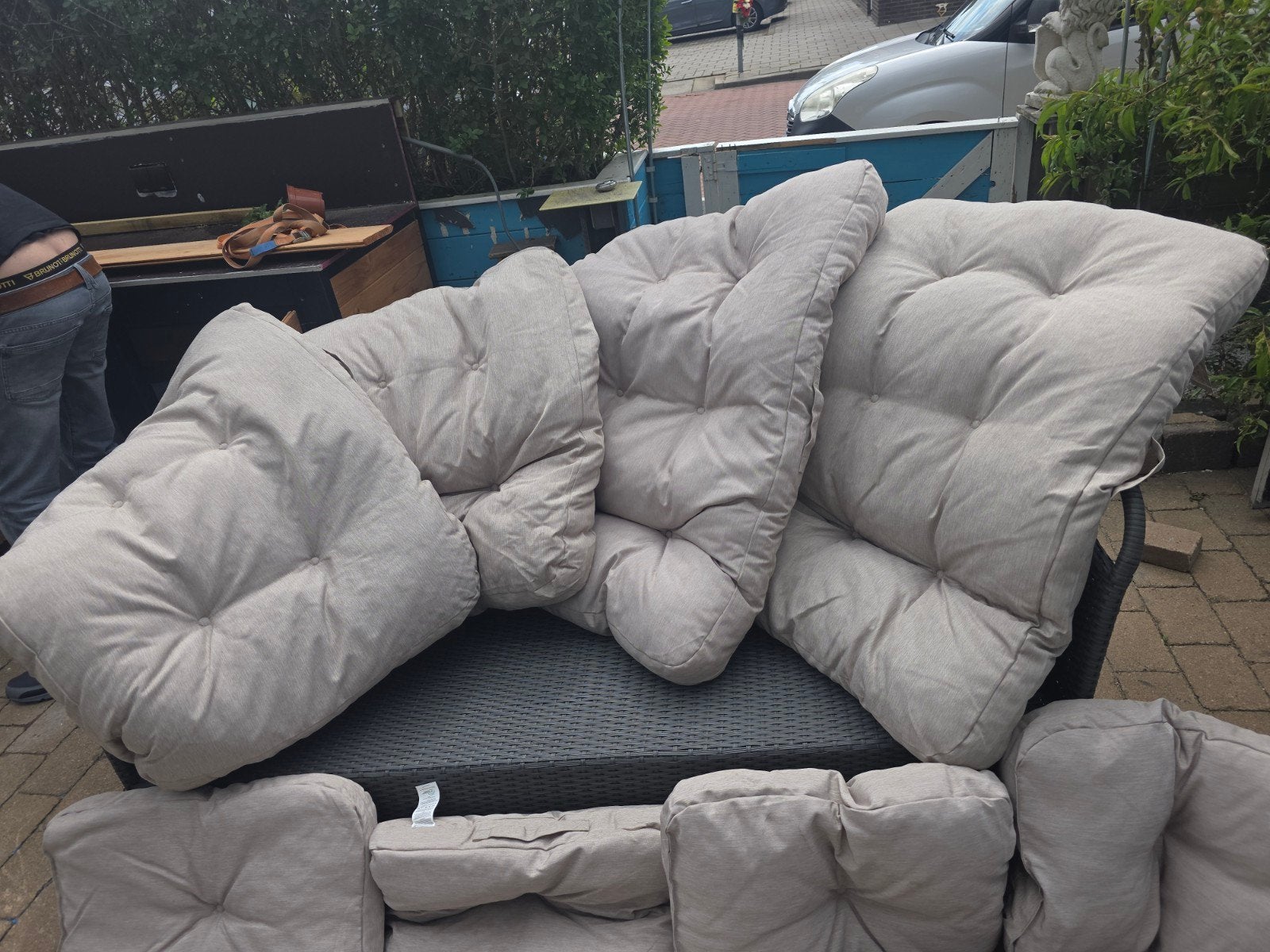 Nieuwe loungeset kussens, Tuin en Terras, Tuinmeubel-accessoires, Ophalen of Verzenden, Nieuw