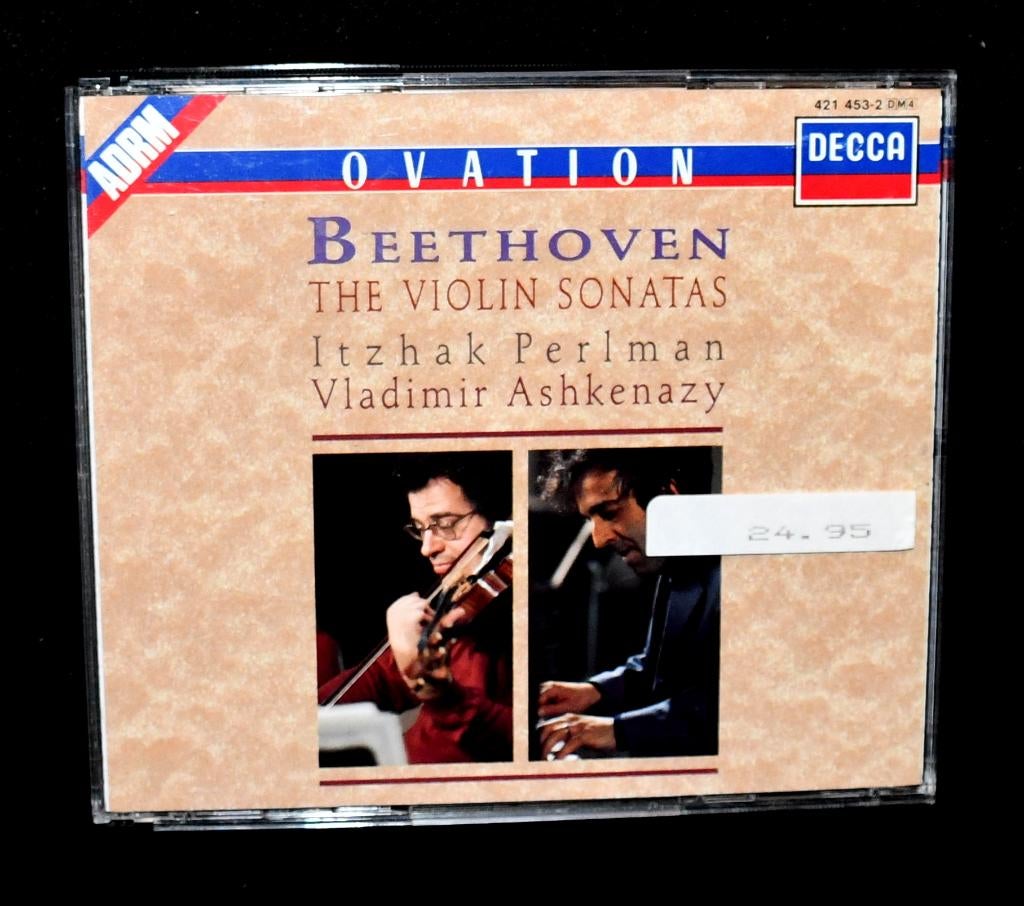 Beethoven - The Violin Sonatas - Itzhak Perlman (4 CD BOX), Verzenden, Classicisme, Zo goed als nieuw, Overige typen