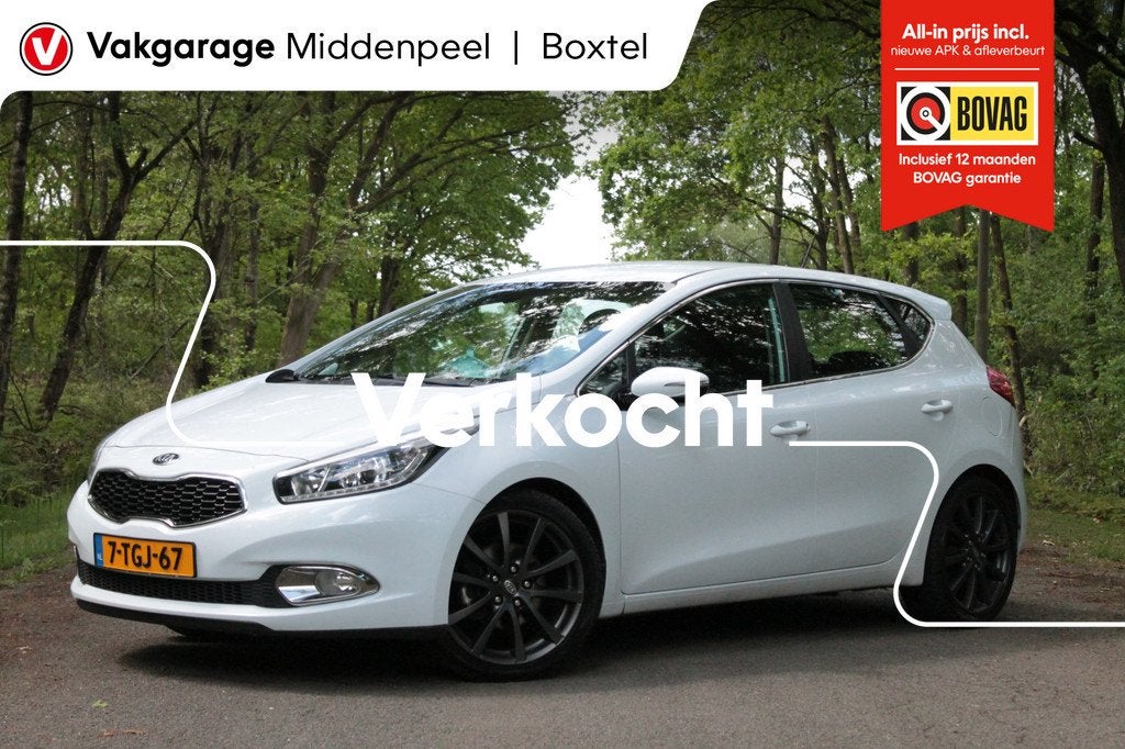 Kia cee'd 1.6 GDI Business Pack | Camera | Trekhaak | Navi, Voorwielaandrijving, Euro 5, Gebruikt, 4 cilinders