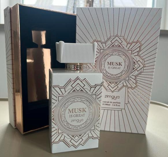 Zimaya Musk is Great EDP 100 ml - een keer gesprayd, Ophalen of Verzenden, Zo goed als nieuw