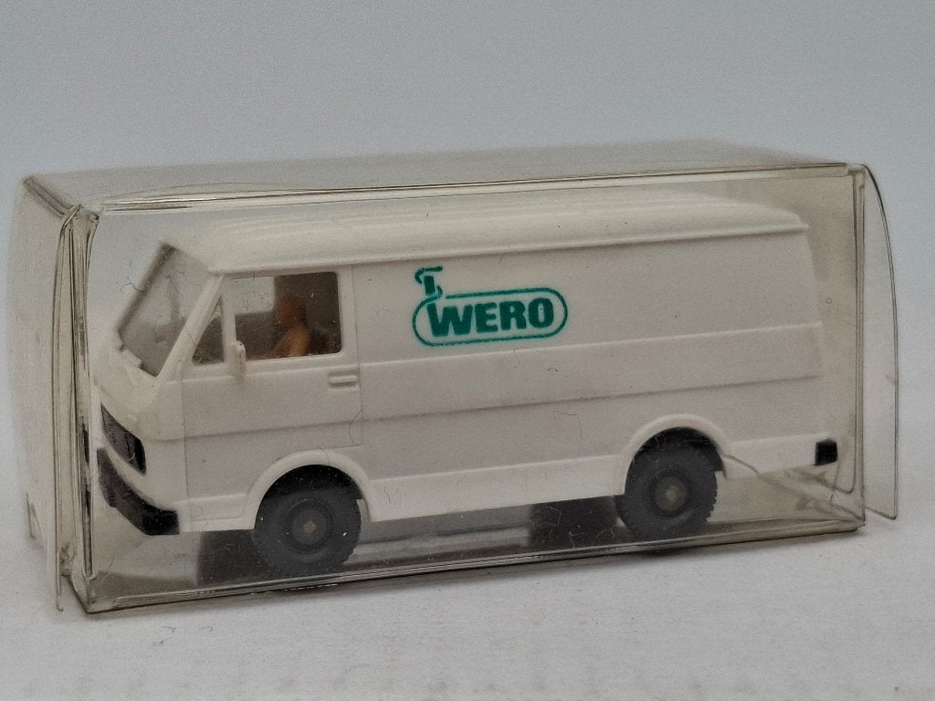 VW LT28 "Wero" - Wiking 1/87, Hobby en Vrije tijd, Modelauto's | 1:87, Verzenden, Zo goed als nieuw, Auto, Wiking