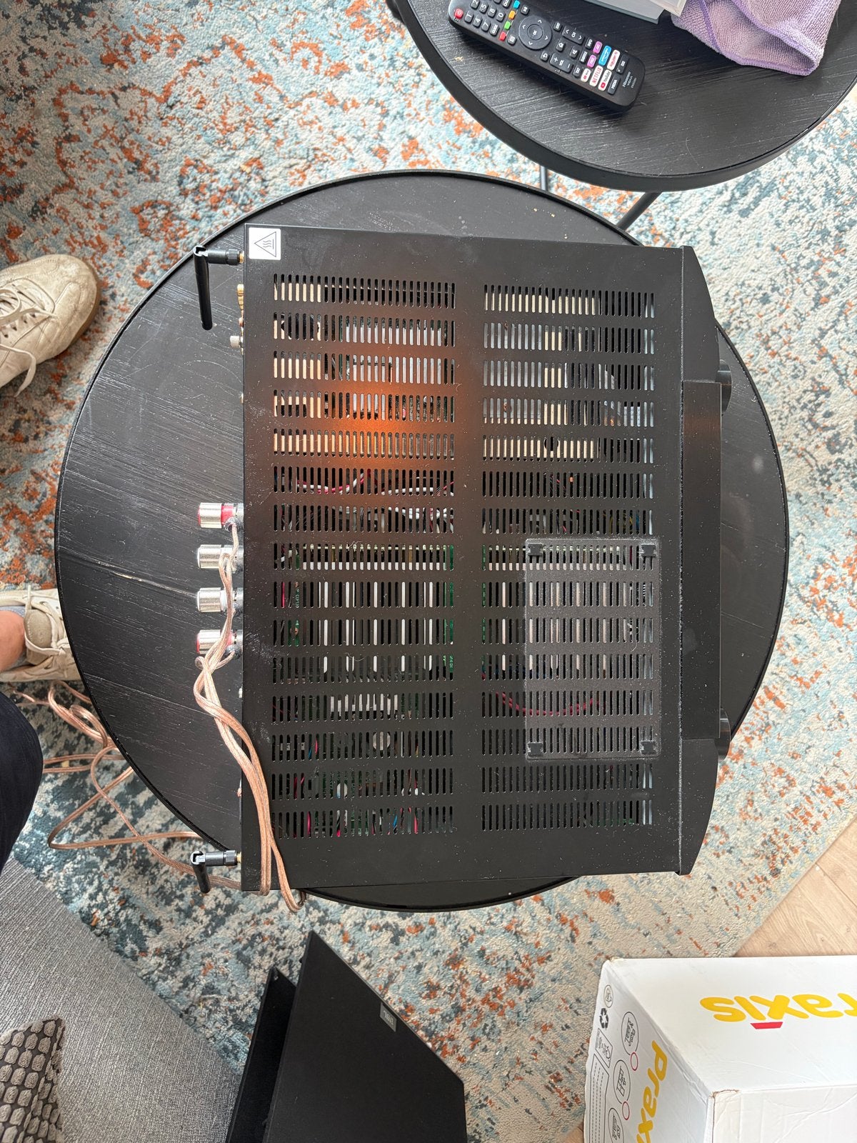 Marantz PM7000N Stereo Versterker met Streaming, Zo goed als nieuw, 60 tot 120 watt, Stereo, Ophalen