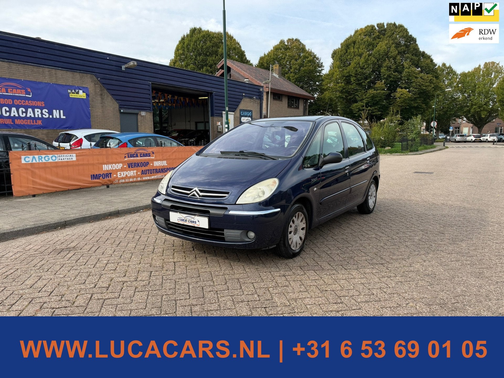 Citroen Xsara Picasso 1.8i-16V Image TREKHAAK CRUISE CONTROL, Auto's, 4 cilinders, 116 pk, Origineel Nederlands, Bedrijf