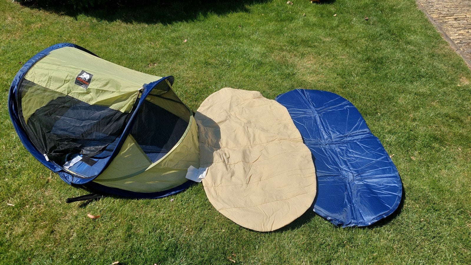 Deryan baby Luxe Reisbedje/Tentje - Zo goed als nieuw, Caravans en Kamperen, Tenten, Ophalen, Zo goed als nieuw, Tot en met 2