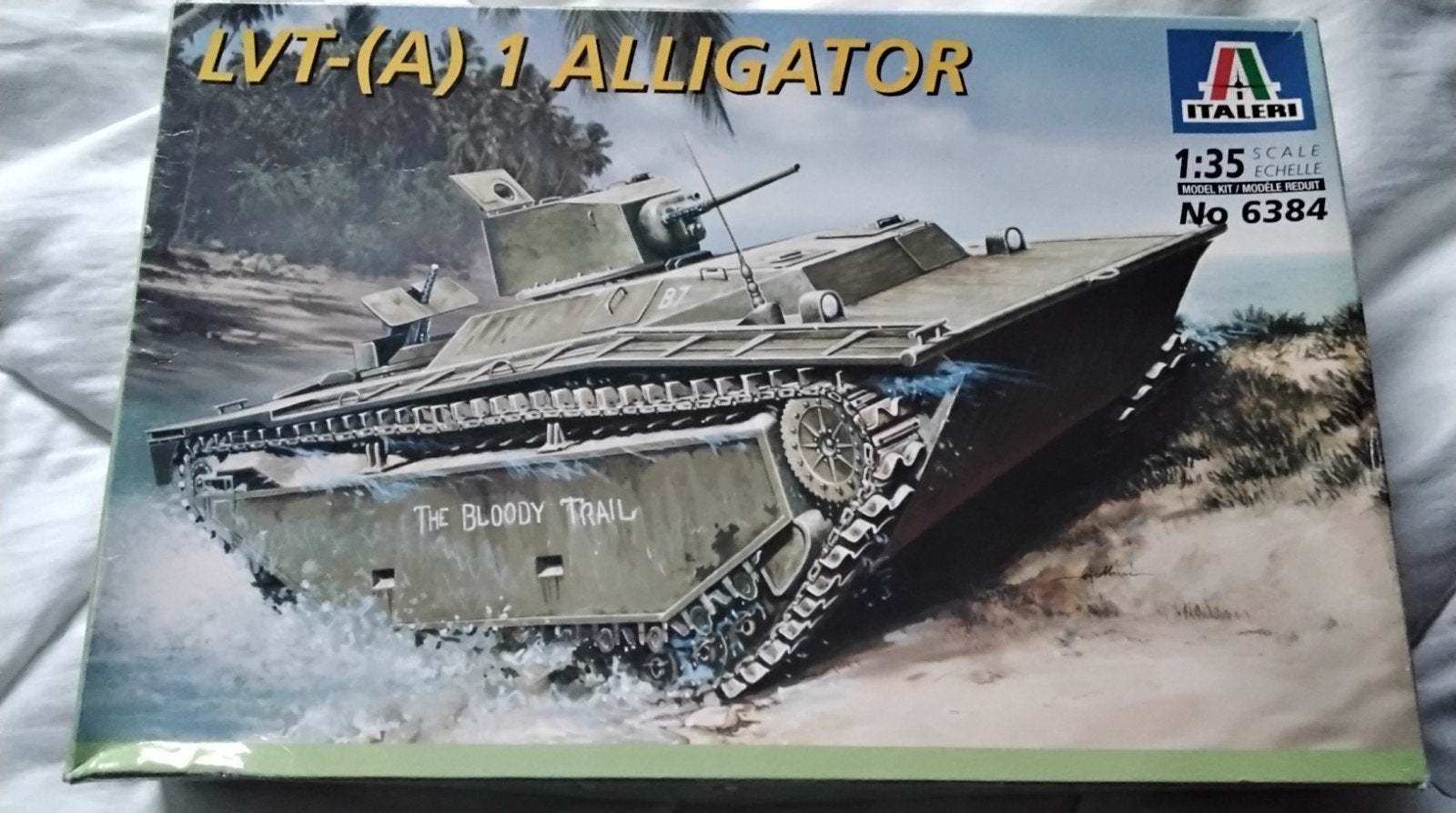 Alligator 1: 35, Hobby en Vrije tijd, Italeri, 1:32 tot 1:50, Overige typen, Ophalen of Verzenden