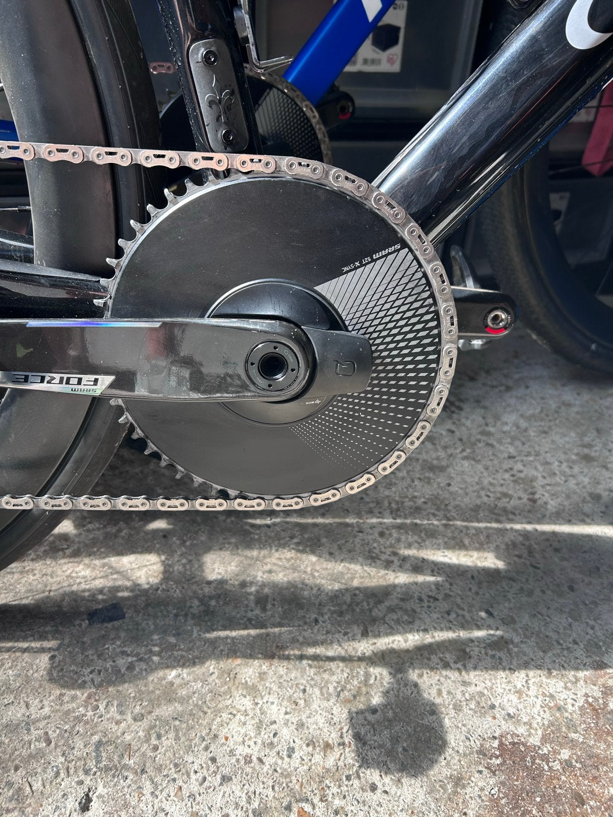 SRAM Powermeter blad 52t, Fietsen en Brommers, Fietsonderdelen, Crankstel of Pedalen, Gebruikt, Overige materialen, Ophalen of Verzenden