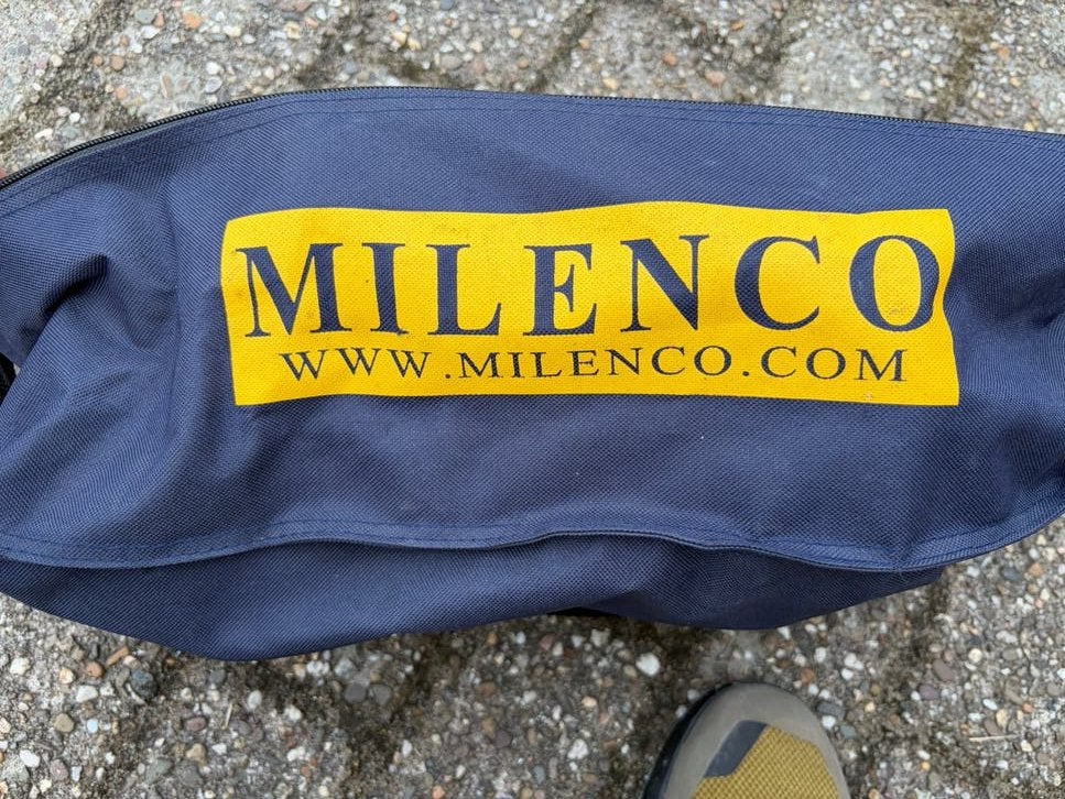 Milenco Aero 3 Caravan Spiegels in Draagtas, Ophalen of Verzenden, Gebruikt