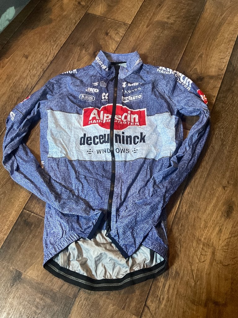 Team Alpecin Deceuninck regenjack nieuw maat XS, Ophalen of Verzenden, Nieuw, XS, Bovenkleding