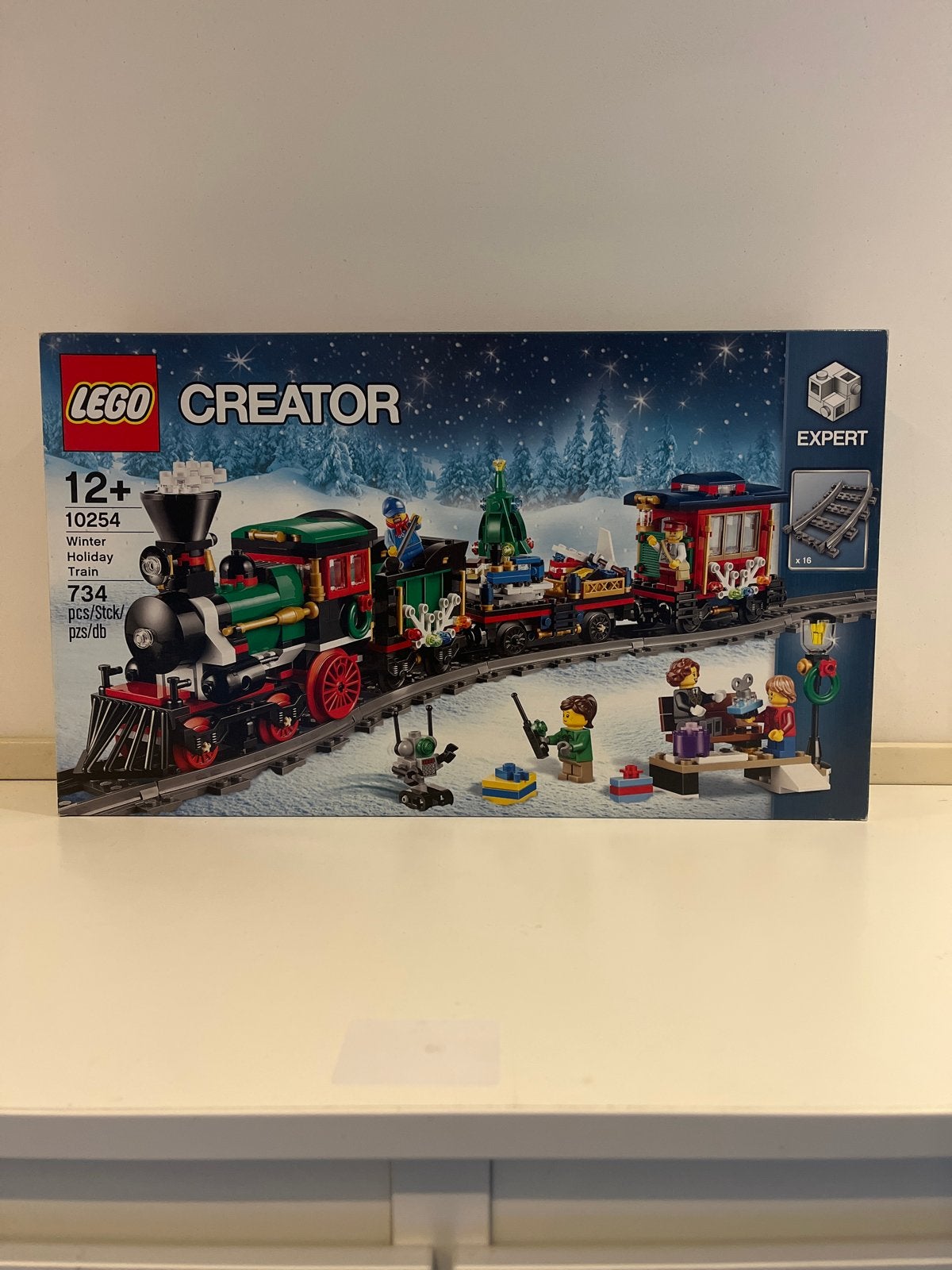 LEGO Creator Expert 10254 Winter Holiday Train Nieuw, Kinderen en Baby's, Speelgoed | Duplo en Lego, Lego, Nieuw, Ophalen of Verzenden