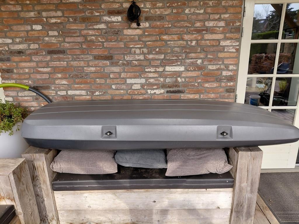 Grote dubbelwandige dakkoffer - 240x82x32 cm, Ophalen, Gebruikt