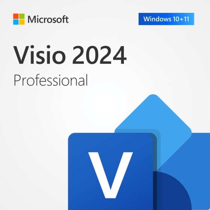 Microsoft Visio Professional 2024 pakket, Computers en Software, Office-software, Ophalen of Verzenden, Nieuw, Overige programma's