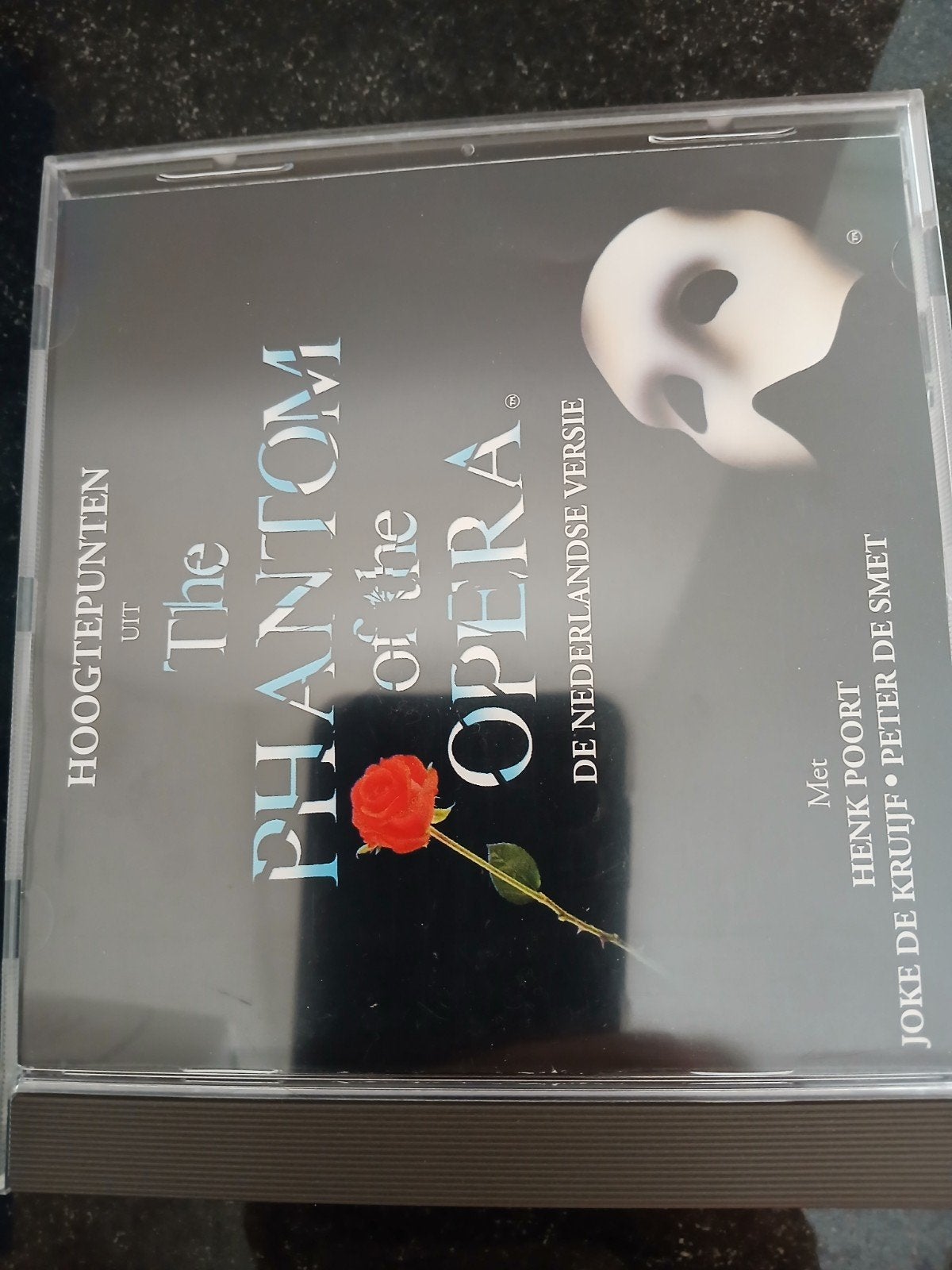 CD Hoogtepunten The Phantom of the Opera - Henk Poort, Cd's en Dvd's, Musical, Ophalen of Verzenden, Zo goed als nieuw, Inclusief doosje