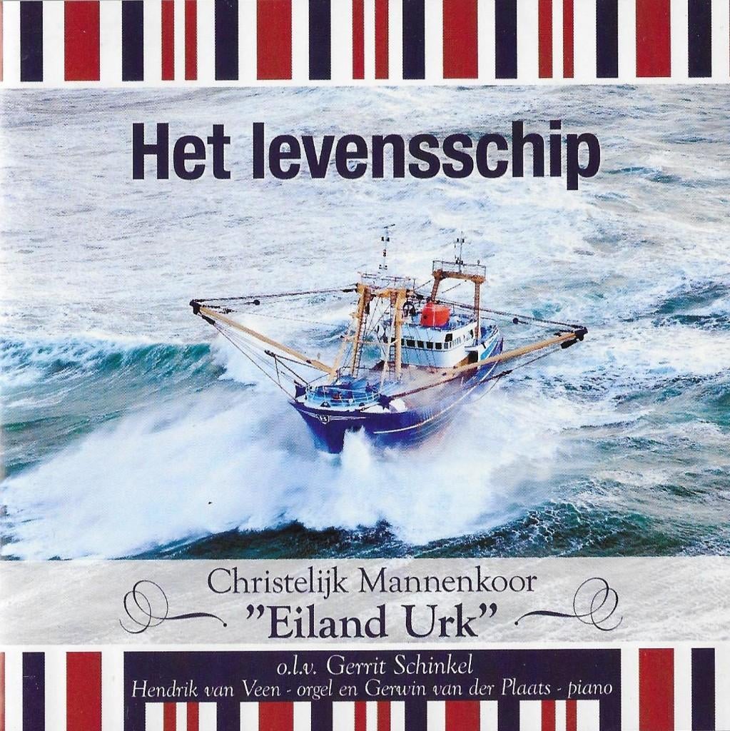 CHR.MANK. 'EILAND URK' / GERRIT SCHINKEL - HET LEVENSSCHIP, Ophalen of Verzenden, Zo goed als nieuw, Koren of Klassiek