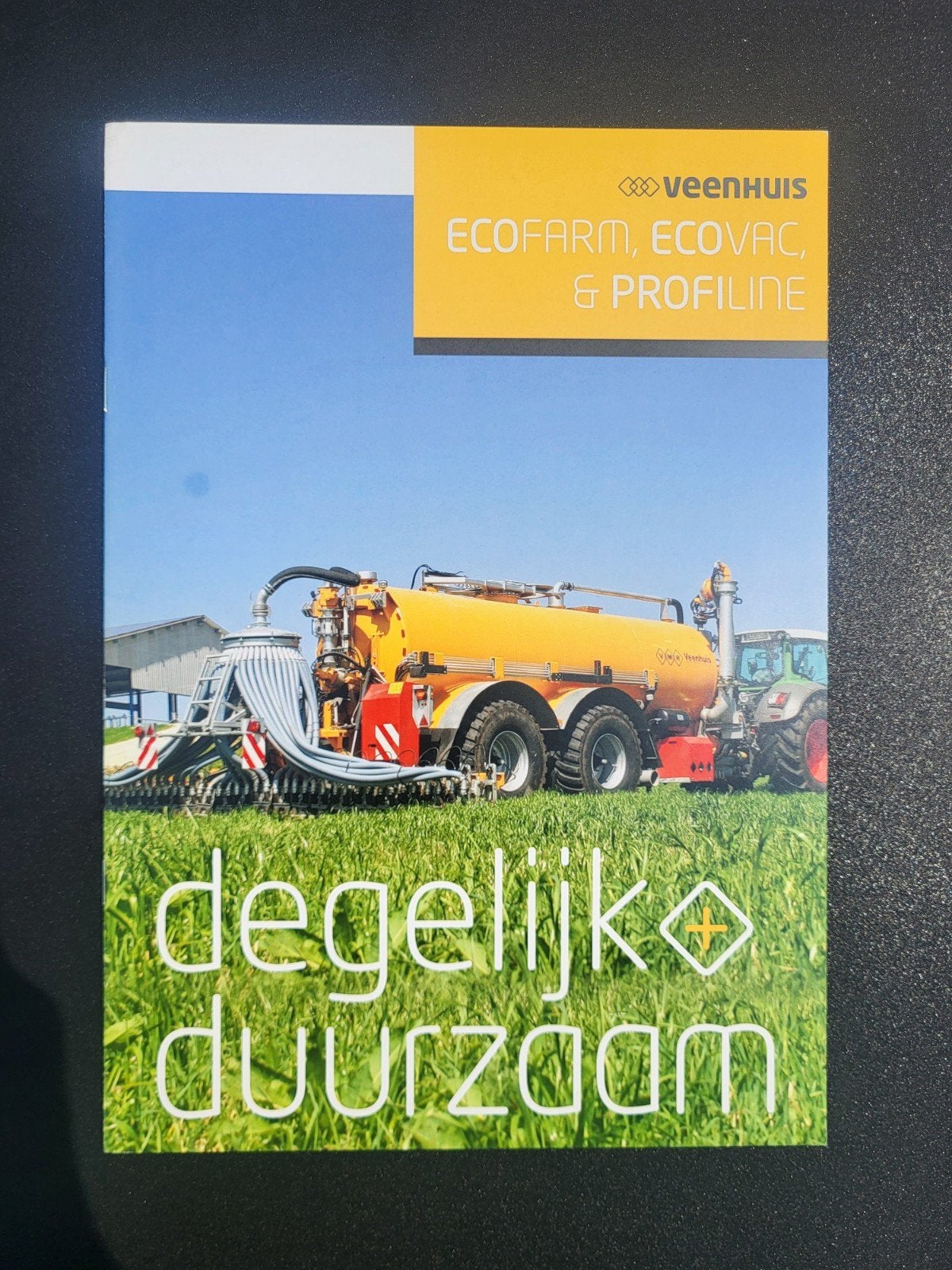 tractor folder Veenhuis Ecofarm, Ecovac, Profiline, Ophalen of Verzenden, Zo goed als nieuw