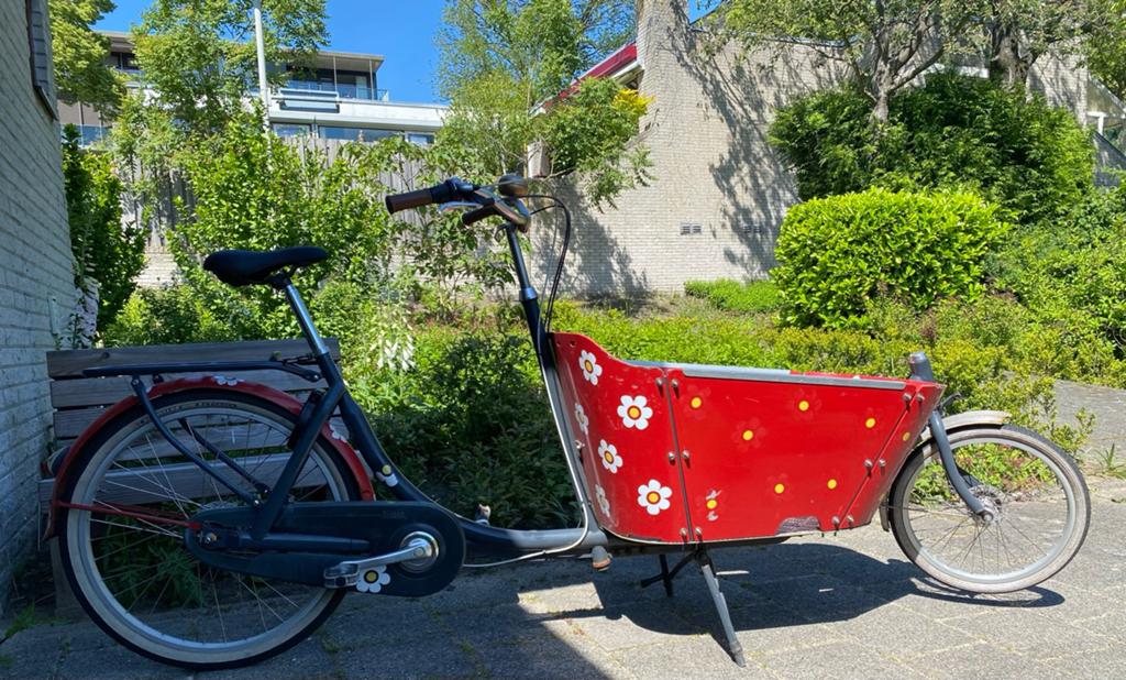 Ervaren Babboe City, Gebruikt, 2 kinderen, Trommelrem, Ophalen