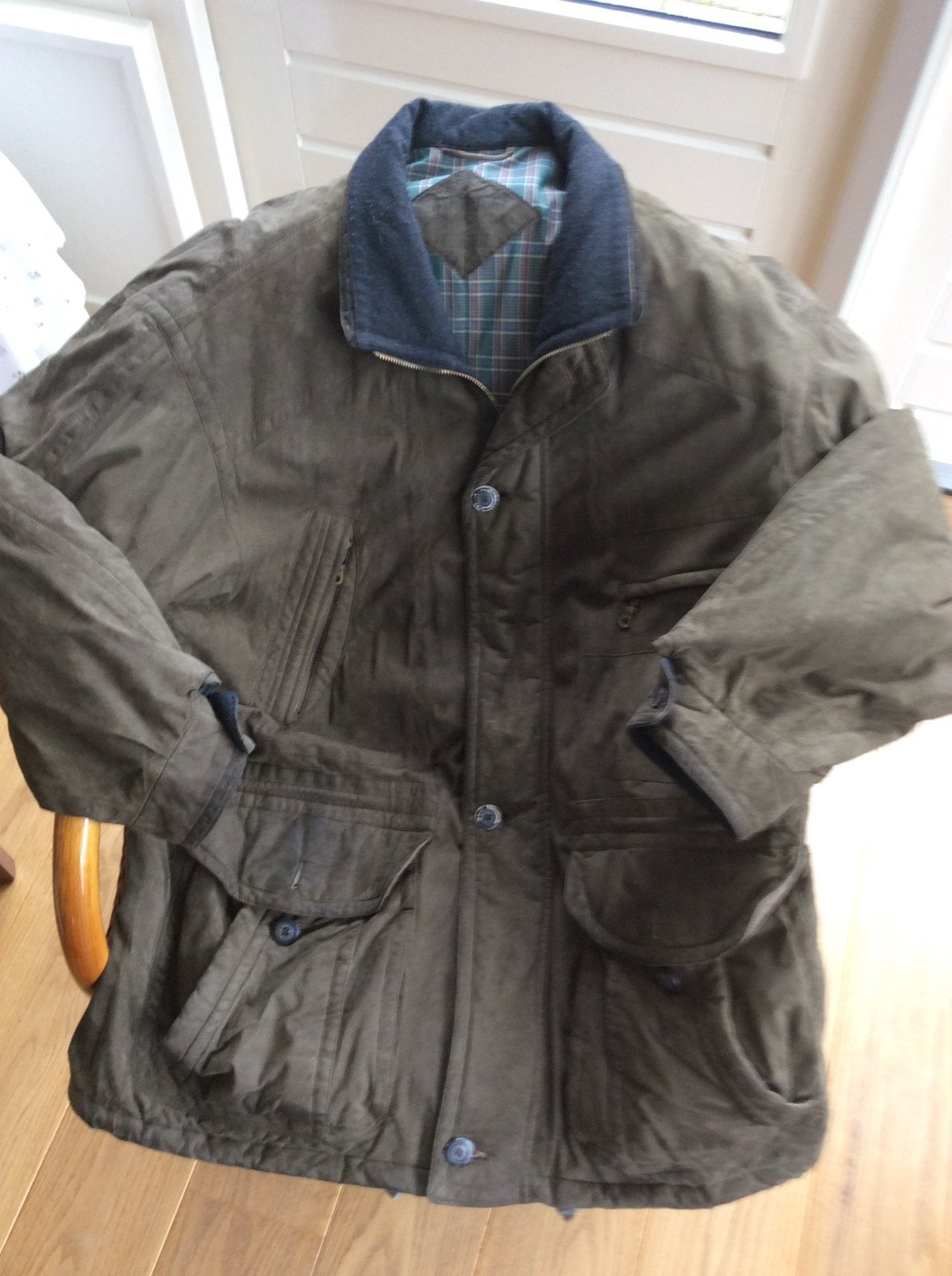 Parka merk brand , knoppen niet mooi meer, Ophalen of Verzenden, Gedragen, Maat 56/58 (XL), Groen