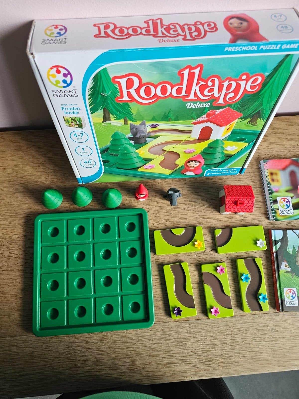Roodkapje Deluxe - SmartGames Puzzelspel, Een of twee spelers, Ophalen of Verzenden, Zo goed als nieuw, SmartGames