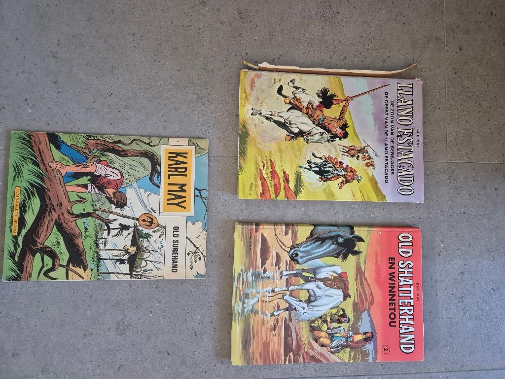 Karl May strips, Boeken, Stripboeken, Gelezen, Eén stripboek, Ophalen