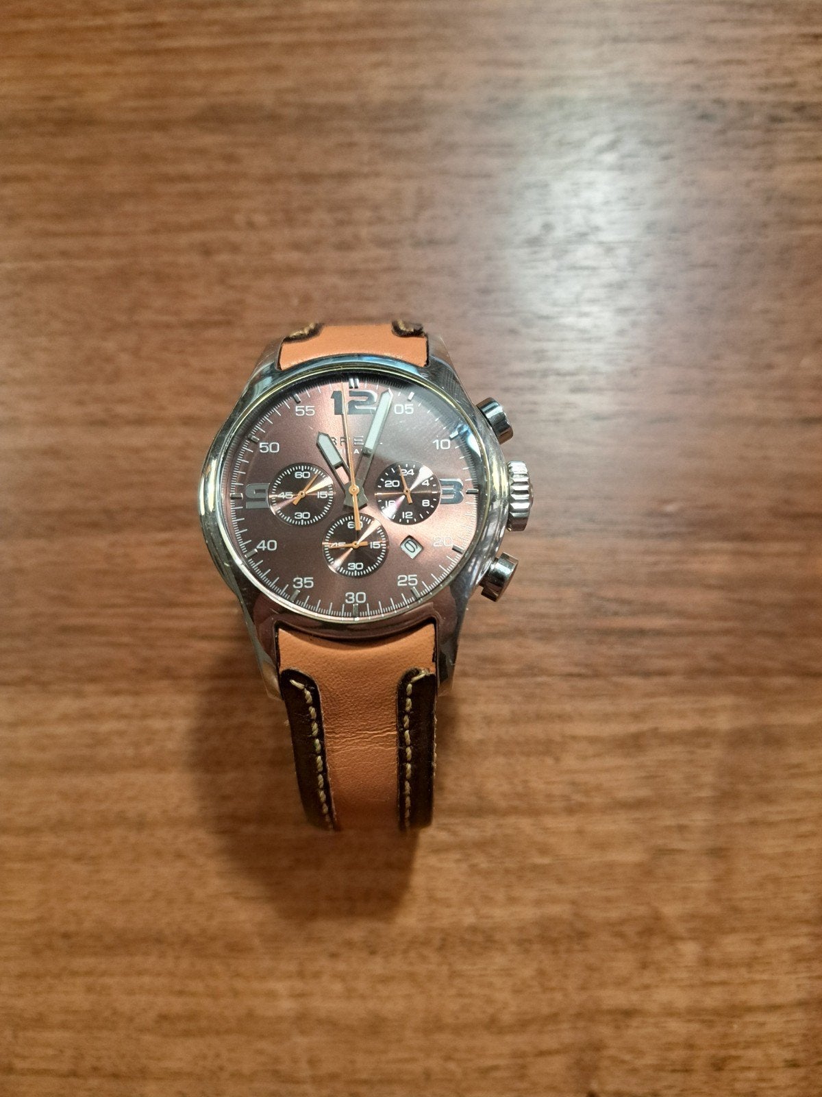Breil Milano Chronograaf Herenhorloge - Gebruikt, Overige merken, Staal, Polshorloge, Ophalen of Verzenden