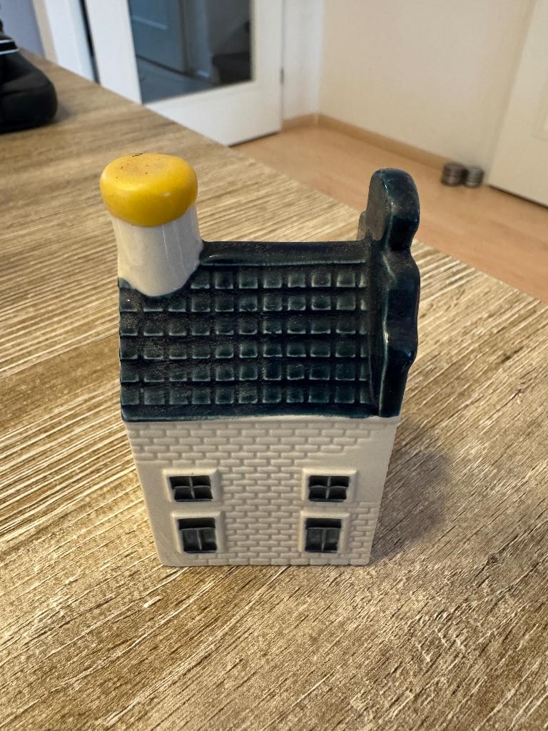 Origineel KLM Delfts blauw huisje nummer 14 #2, Verzamelen, Ophalen of Verzenden, Zo goed als nieuw, 1 t/m 20