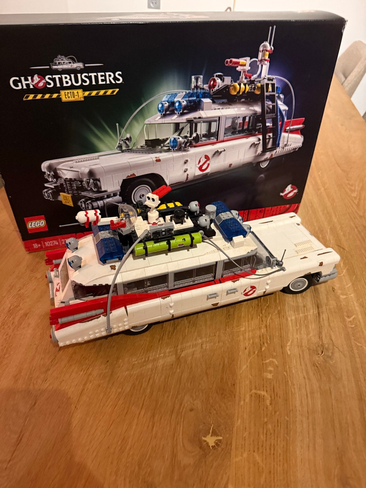 LEGO Ghostbusters Ecto-1 (10274) - Zo goed als nieuw, Ophalen, Zo goed als nieuw, Overige merken