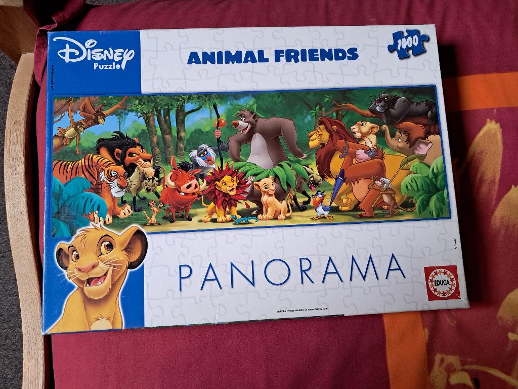 disney puzzels 1000 stukjes, Ophalen, 500 t/m 1500 stukjes, Zo goed als nieuw