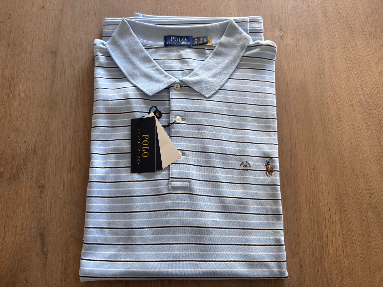 100% echte Ralph Lauren Polo nieuw mt 6XL blauw, Kleding | Heren, Grote Maten, Ophalen of Verzenden, Nieuw, Blauw, Shirt