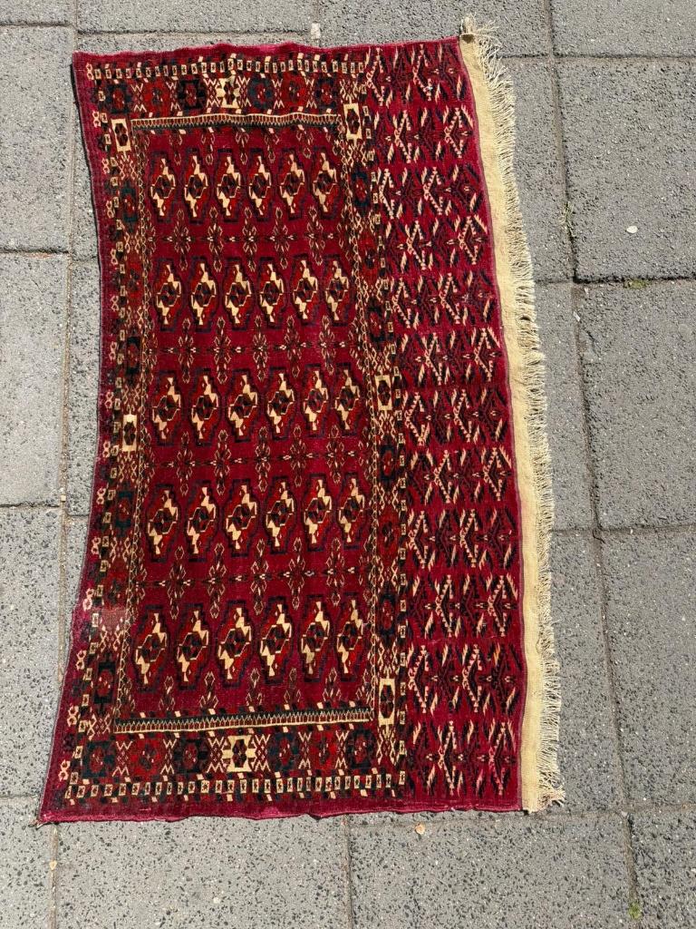 Turkaman Perzische Klein tapijt ( small carpet ) 120 x 99 cm