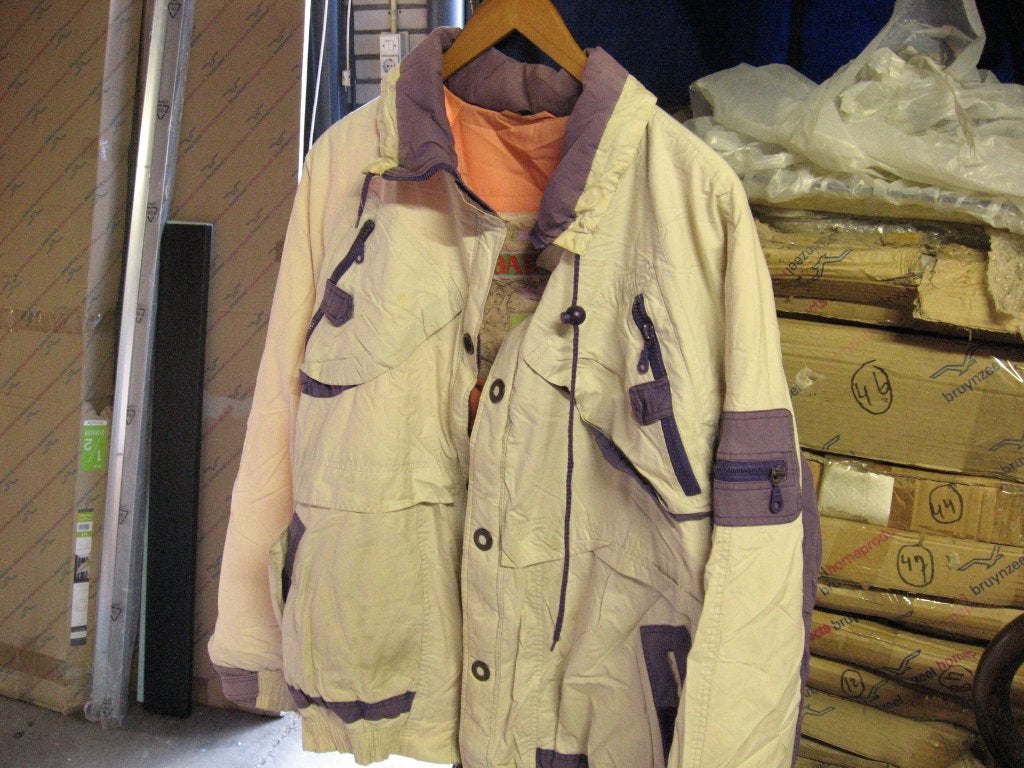 Jassen Heren, Ophalen of Verzenden, Gedragen, Maat 52/54 (L), Beige