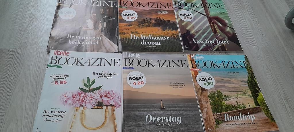 Libelle Bookazine - Complete Boeken (6 stuks), Ophalen, Gelezen, Damesbladen