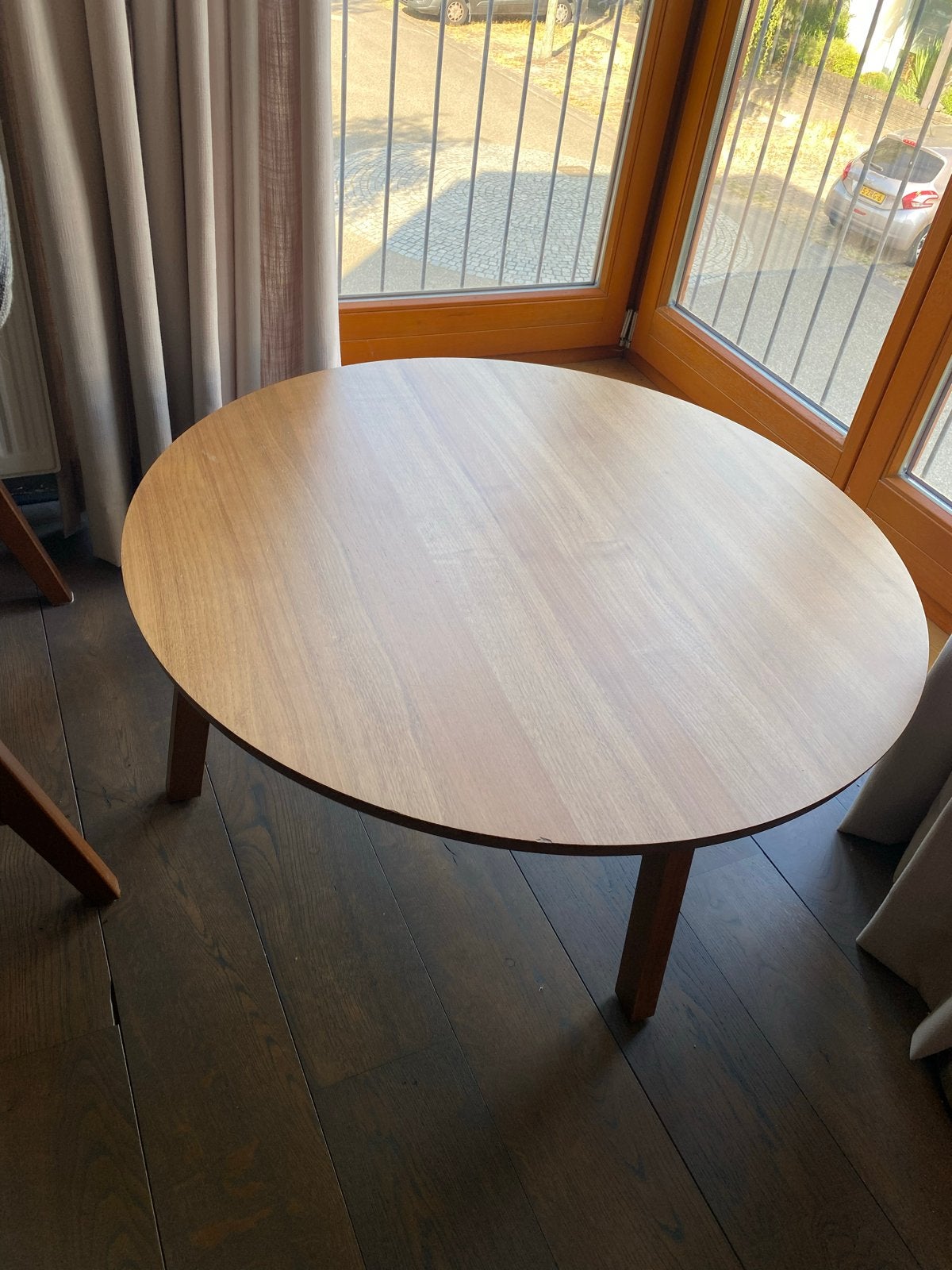 Ikea Stockholm Salontafel Rond - Mid-century Modern, Gebruikt, Rond, Overige houtsoorten, 50 tot 100 cm