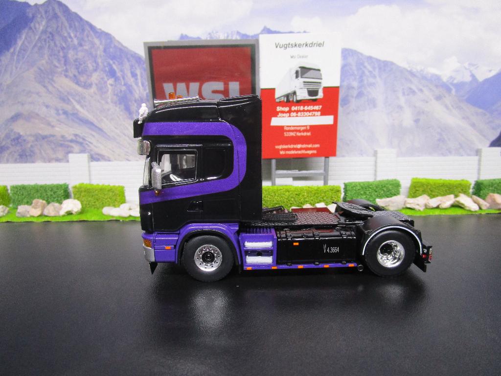 Wsi 01-4597 Scania 4 Serie Topline 4x2 , Dirk Luyckx, Ophalen, Nieuw, Bus of Vrachtwagen, Wsi