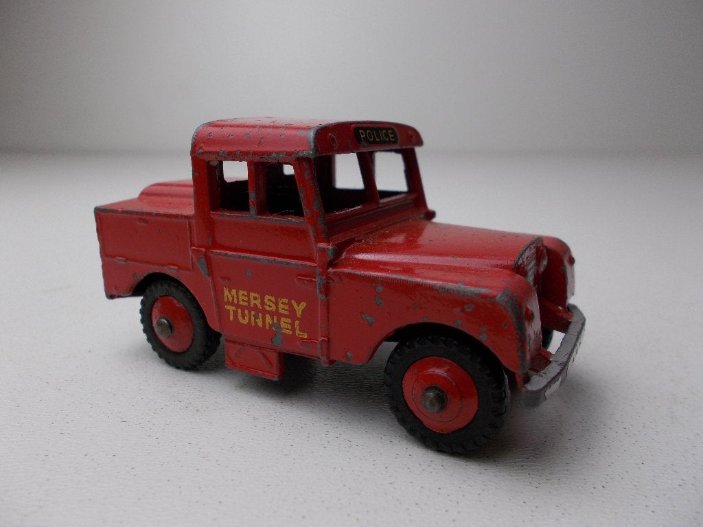 1955 Dinky Toys 255 MERSEY TUNNEL POLICE LAND ROVER Igst.(F), Hobby en Vrije tijd, Modelauto's | 1:43, Ophalen of Verzenden, Zo goed als nieuw