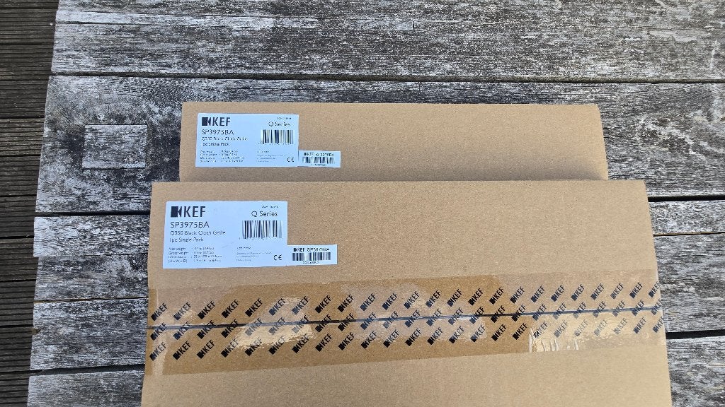 KEF Q350 Set Zwarte Stoffen Grille (SP3975BA) - Nieuw, Audio, Tv en Foto, Luidsprekers, Ophalen, Nieuw, Boekenplank luidspreker