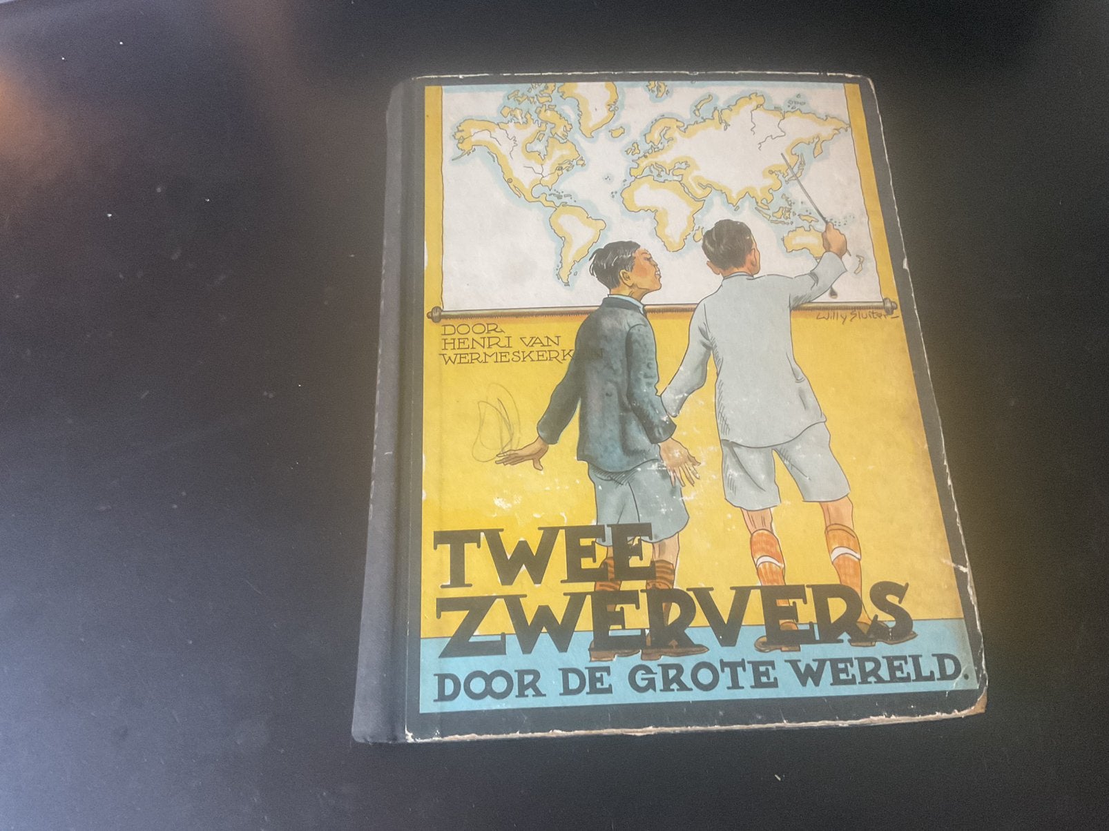 Twee Zwervers plaatjesalbum uit 1936 van Kaiser Koek, Ophalen of Verzenden, Gelezen, Plaatjesalbum