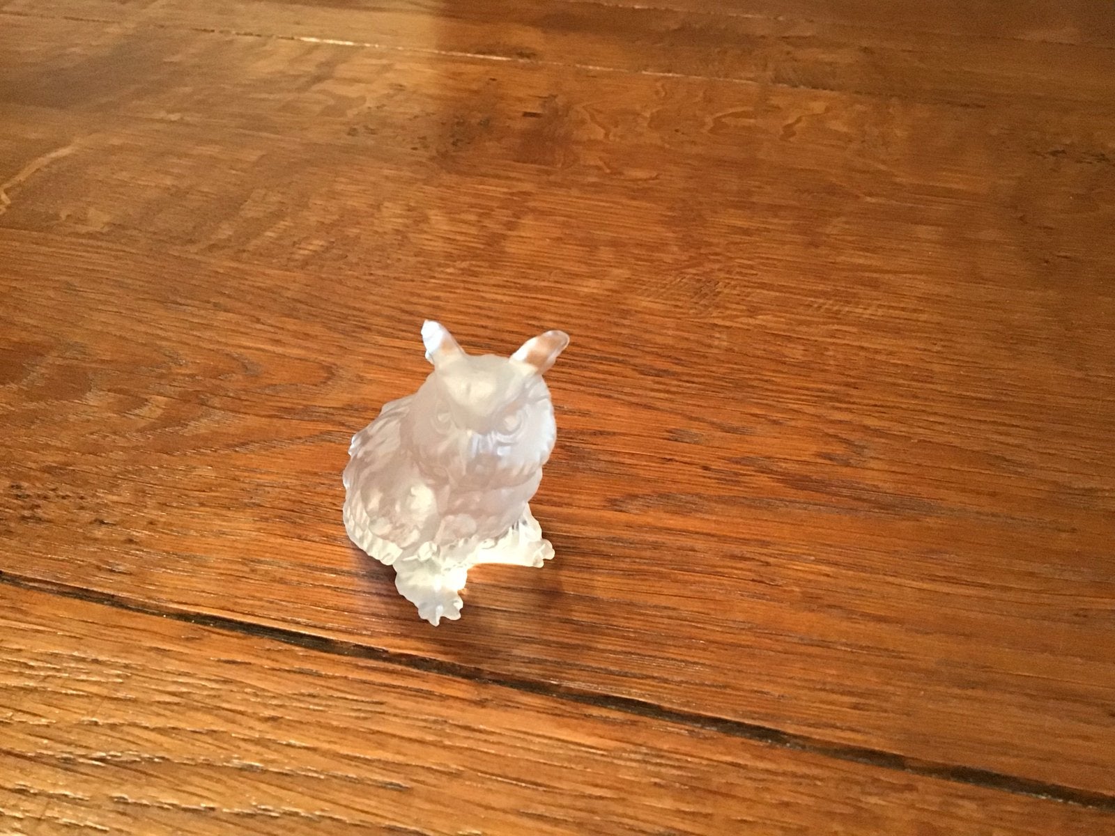 Glazen uil (Desna) in originele verpakking - 5 cm hoog, Ophalen, Nieuw, Dier