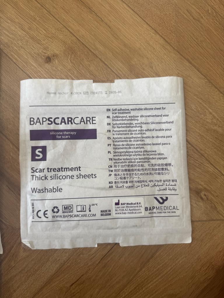 Bapscarcare silliconen pleisters, Diversen, Verpleegmiddelen, Verzenden, Nieuw