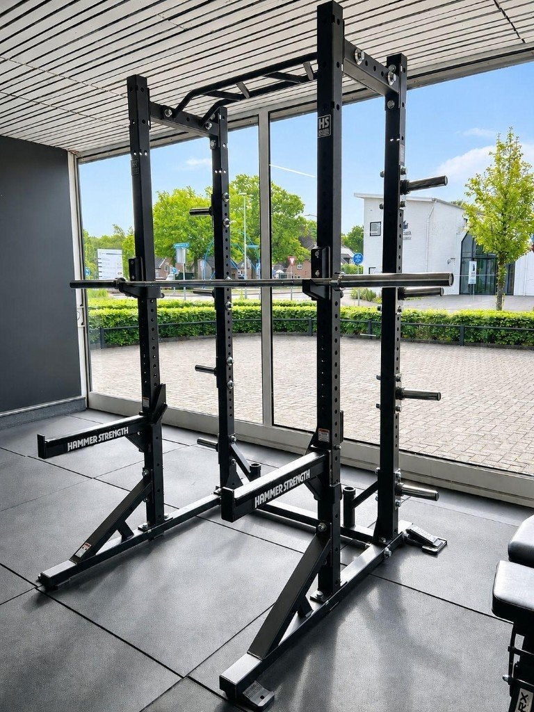 Professioneel Hammer Strength Half Rack Tweedehands, Ophalen, Gebruikt, Benen, Overige typen