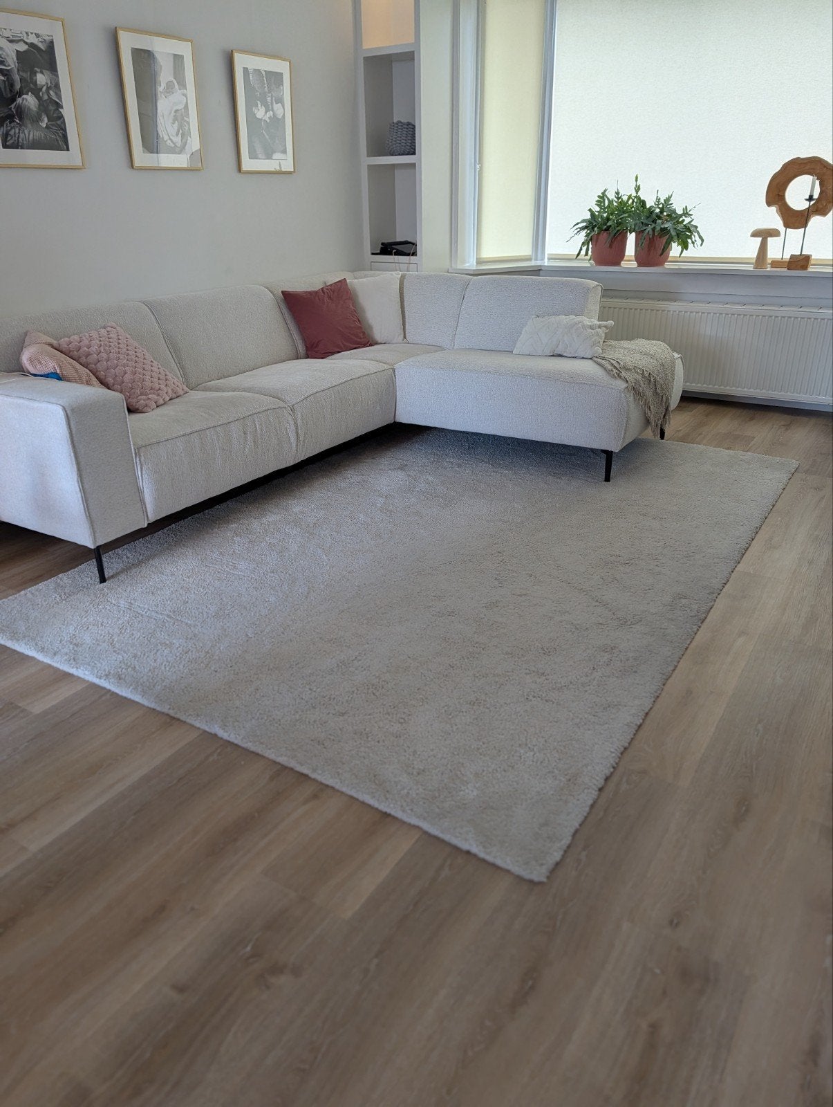 IKEA Stoense Vloerkleed Laagpolig Ecru 200x300 cm, Huis en Inrichting, Stoffering | Tapijten en Kleden, Ophalen, Modern, Scandinavisch